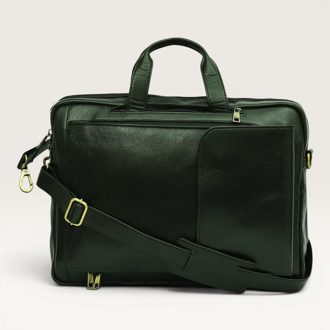 Asahi Genuine Leather 2 in 1 Bag