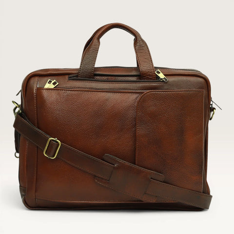 Asahi Genuine Leather 2 in 1 Bag