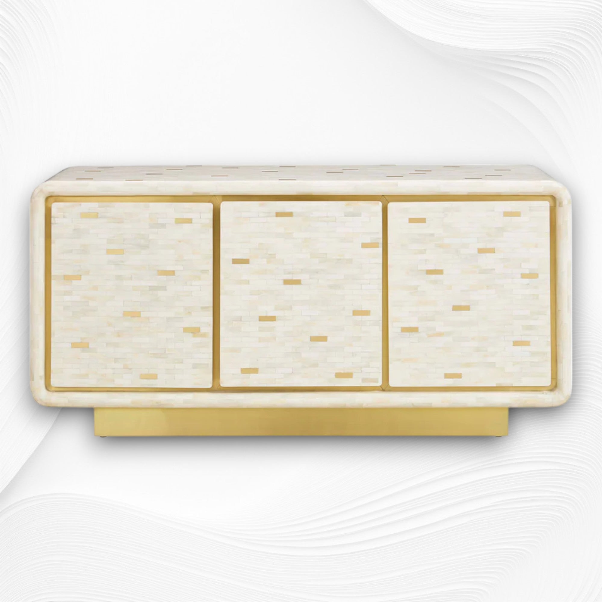 Casablanca Bone Inlay Credenza 5