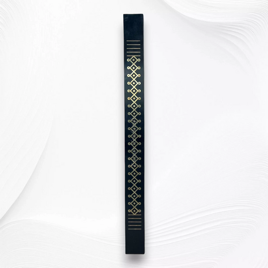 Cuddapah Marble Kolam Brass Inlay Floor Strip
