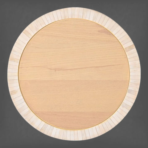 Emery Bone Inlay Side Table