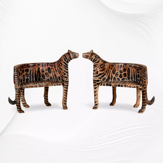 Handcrafted Wooden Cat Chair