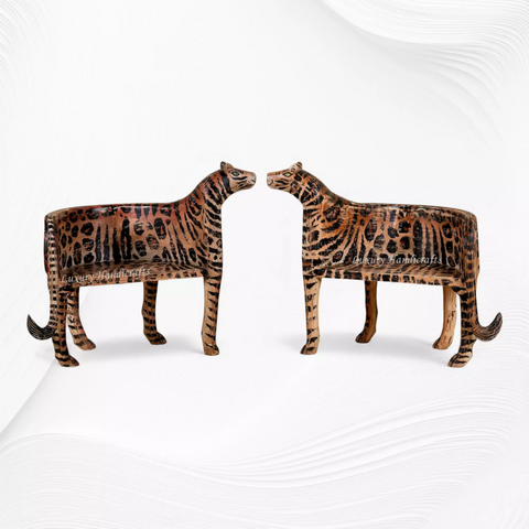 Handcrafted Wooden Cat Chair