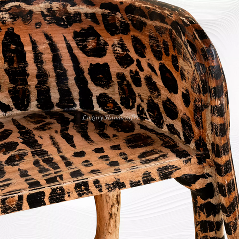 Handcrafted Wooden Cat Chair