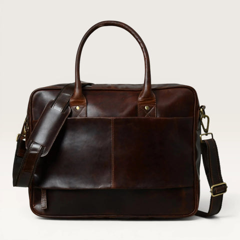 Imperial Full Grain Leather Briefcase