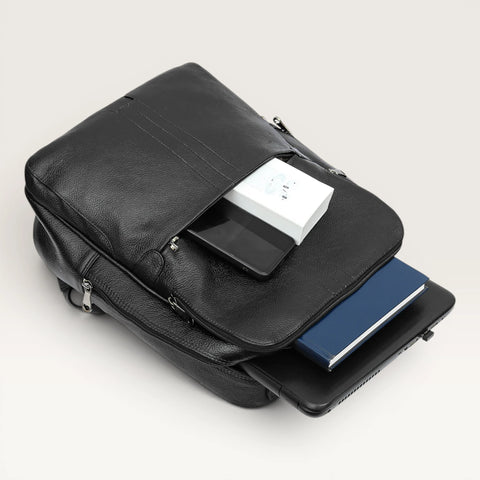 Iovita Full Grain Leather Backpack