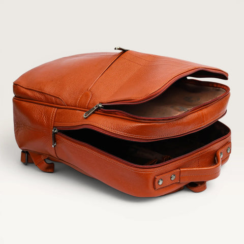 Iovita Full Grain Leather Backpack