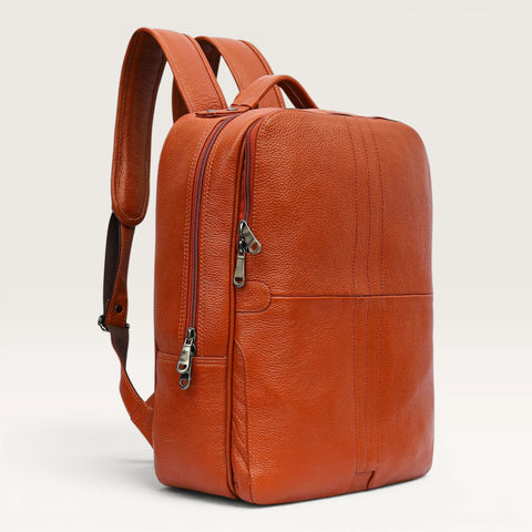 Iovita Full Grain Leather Backpack
