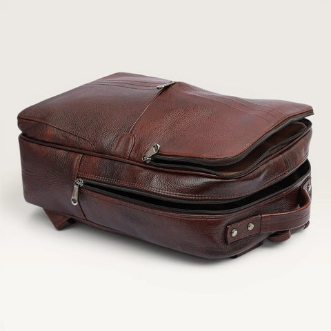 Iovita Full Grain Leather Backpack