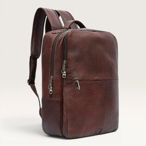 Iovita Full Grain Leather Backpack