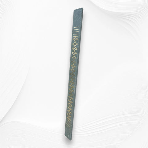 Kota Stone Marble Kolam Brass Inlay Floor Strip