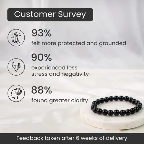 LH Black Obsidian Bracelet