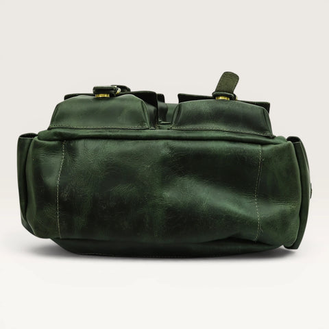 Michael Genuine Leather Backpack Unisex Multifunctional