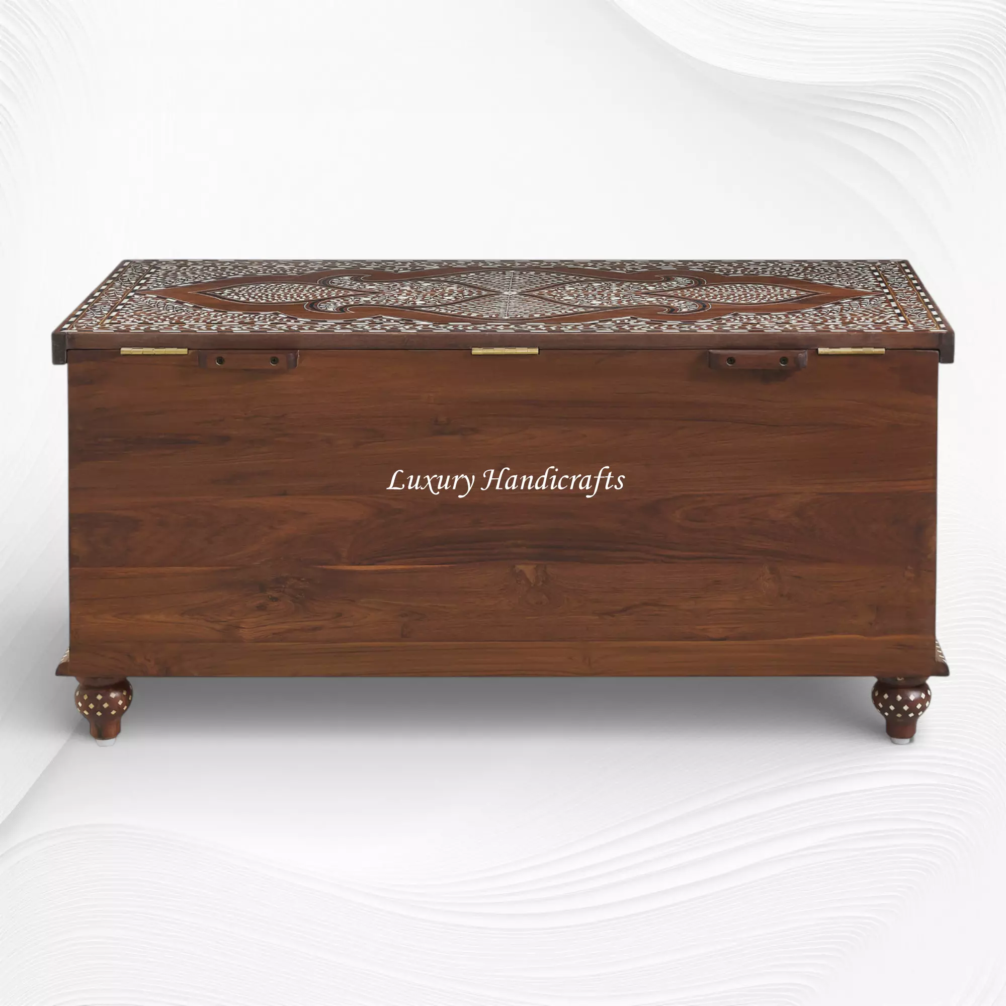 Handcrafted Bone Inlay Furniture