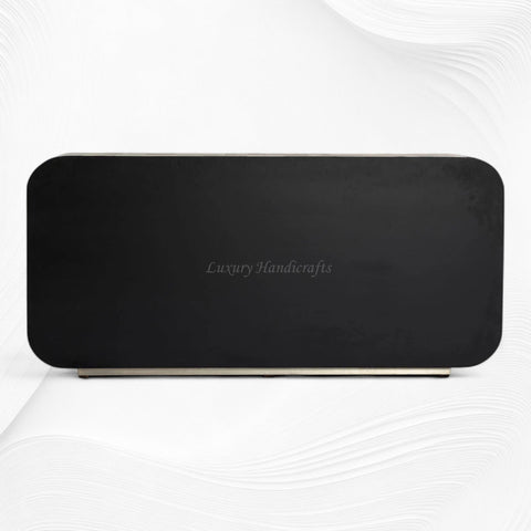 Patch Sideboard Black and White Metal
