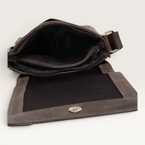Robert Genuine Leather Cross Body Shoulder Bag