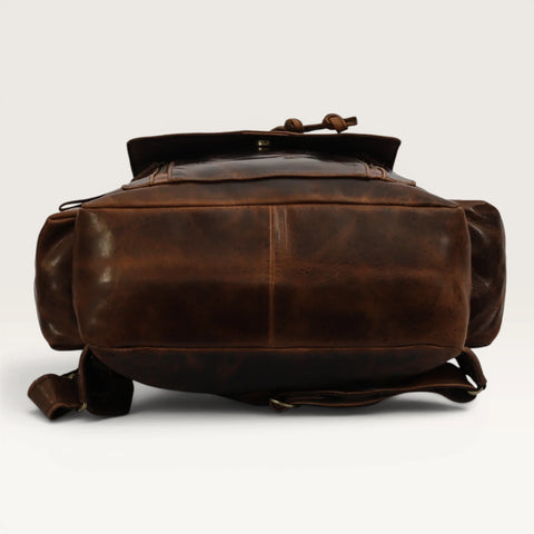 Sakura Top Grain Leather Backpack