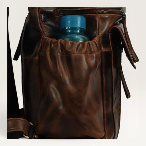 Sakura Top Grain Leather Backpack