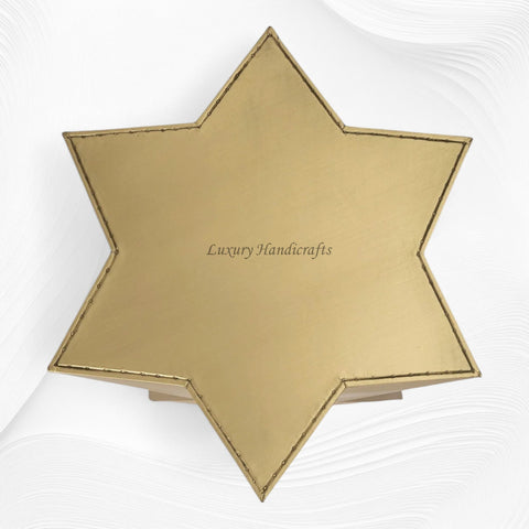 Star Brass Side Table