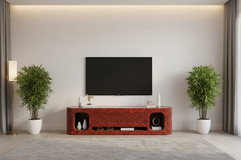 Sthanik Marble TV Unit