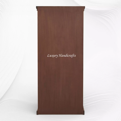 Teakwood Bone Inlay Bookshelf Natural
