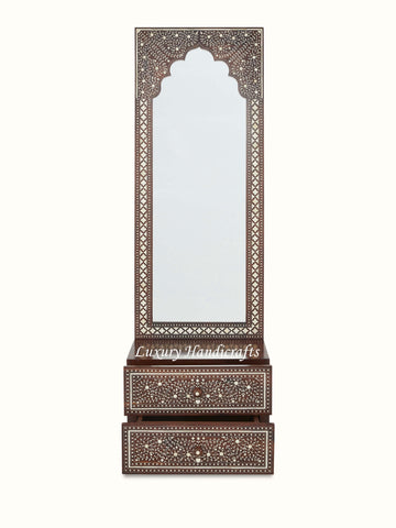 Teakwood Bone Inlay Dressing Table