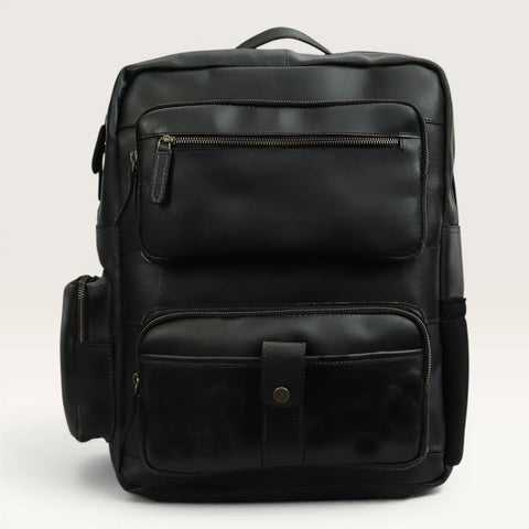 Tino Classic Leather Travel Backpack
