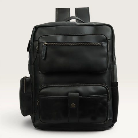 Tino Classic Leather Travel Backpack