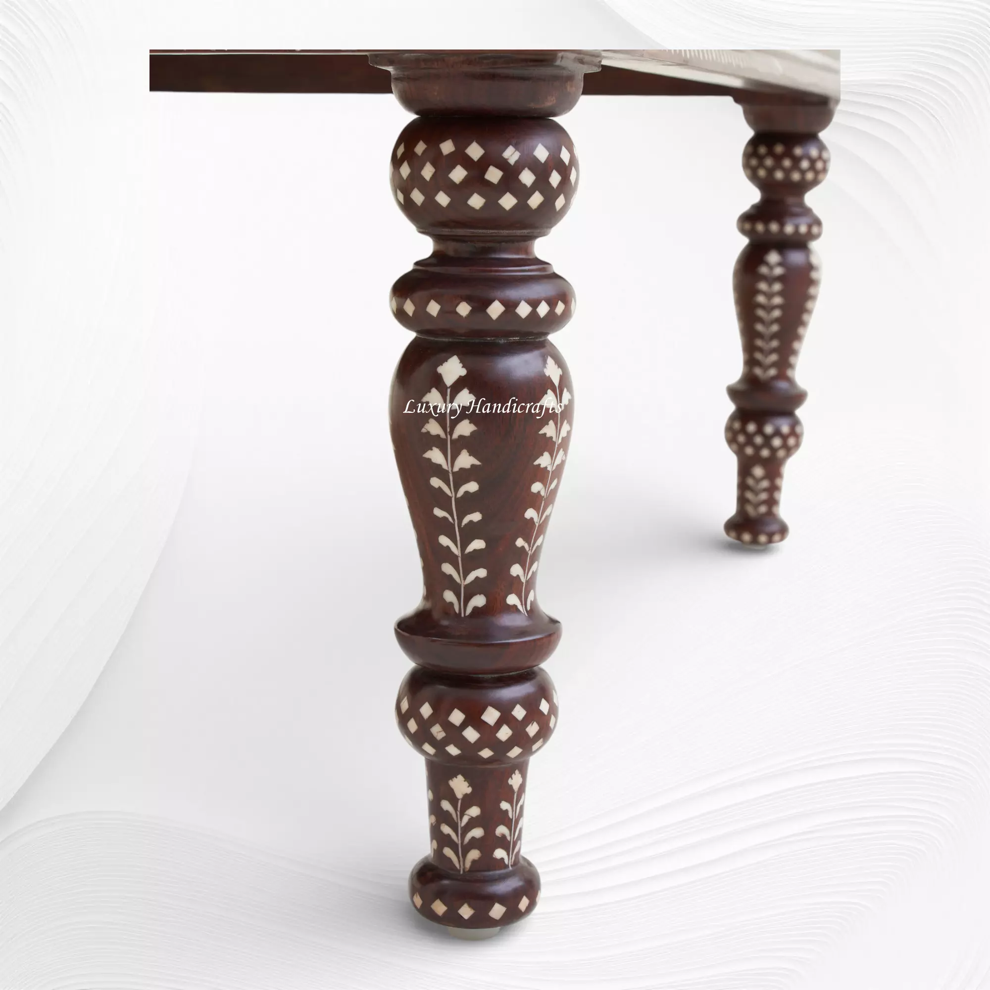 Premium Bone Inlay Coffee Table