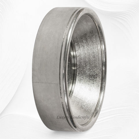 Vortex White Metal Mirror