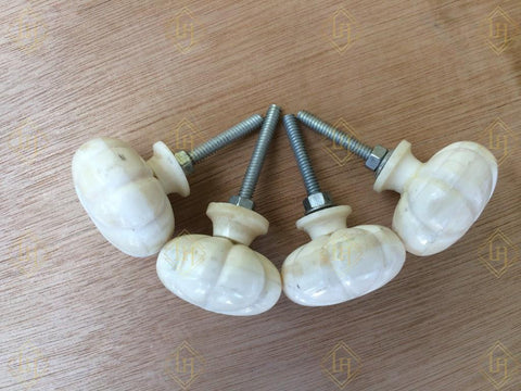 Bone Knobs Set of 4 Pieces