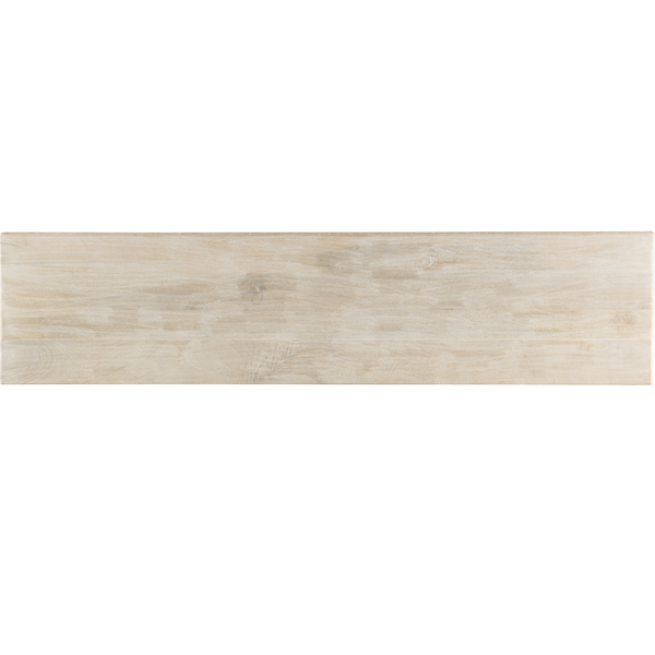 Bone Inlay Flower Entertainment Credenza White Distress Finish