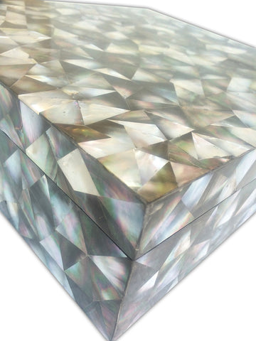 Black Mother Of Pearl Box