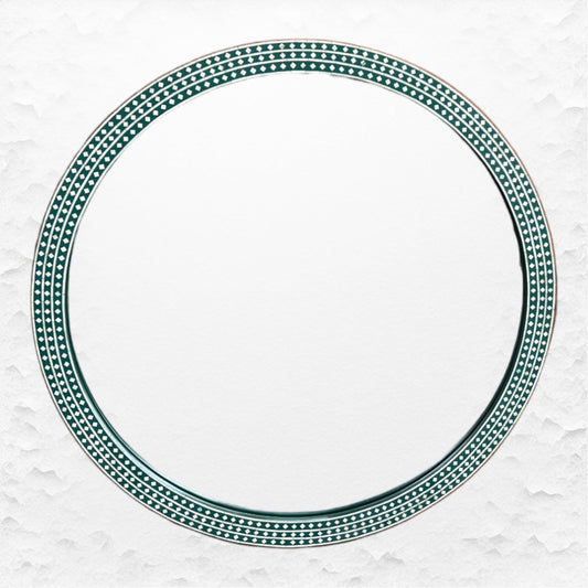 Bone Inlay Devina Mirror Dark Green