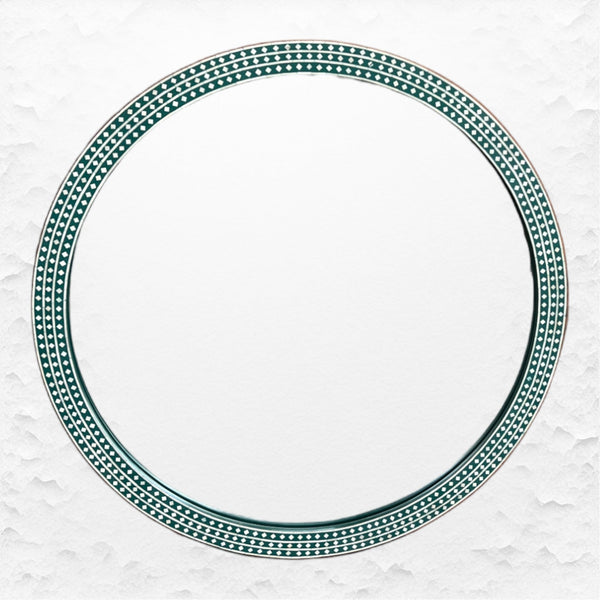 Bone Inlay Devina Mirror Dark Green