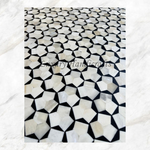 Emma Bone Inlay Targua Center Table Black