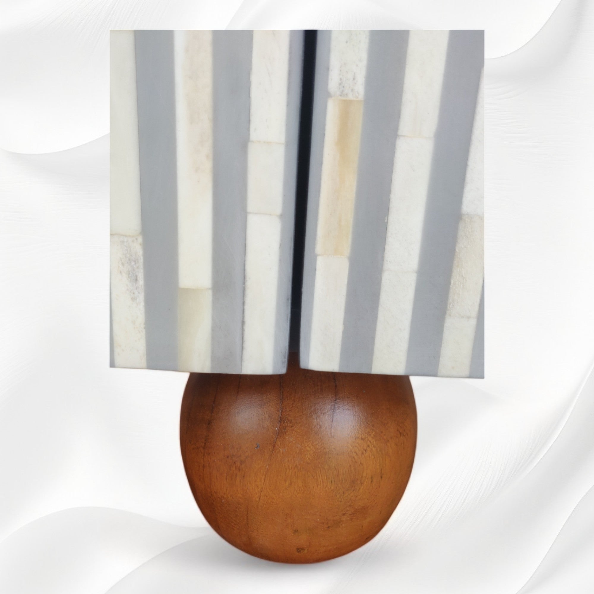 Esther Bone Inlay Media Cabinet Grey  4