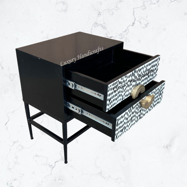 FUSION Bone Inlay Console and Bedside Combo