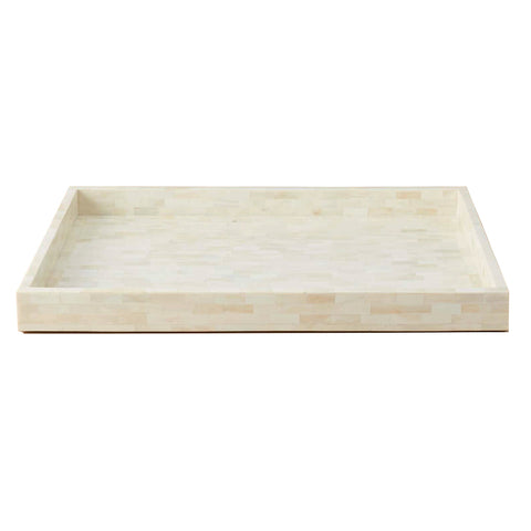 Full Bone Inlay Rectangle Tray