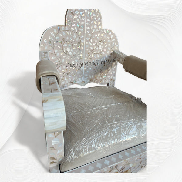 MOP Inlay Floral Chair Lavender Secret 5