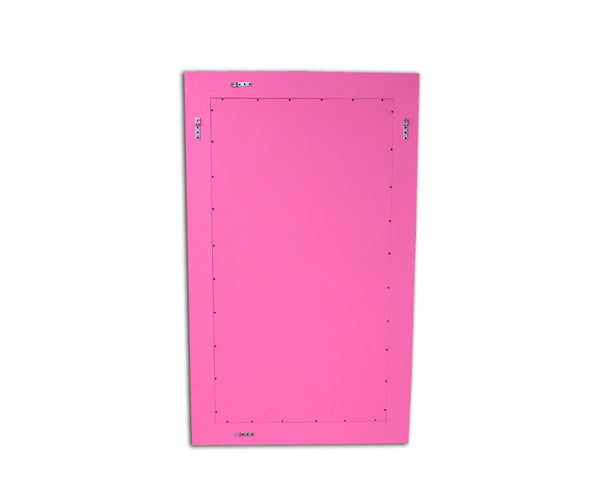 Pink Mother Of Pearl Floral Rectangle Mirror