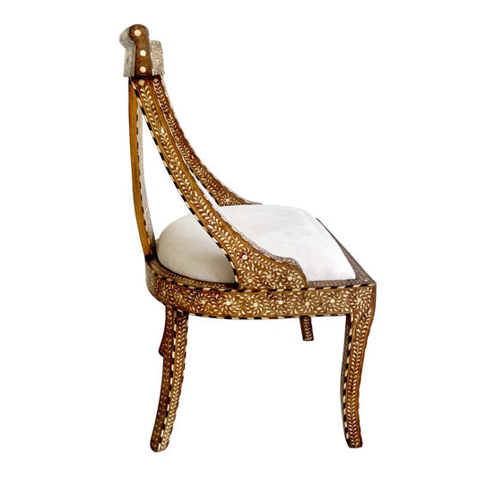 Bone Inlaid Dining Chair
