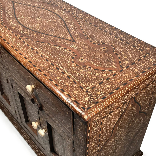 Bone Inlaid Buffet Teakwood