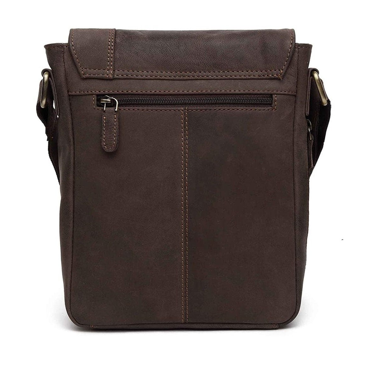 Genuine Leather Cross Body Shoulder Bag with adjustable Strap